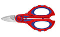 Knipex Elektrikerschere glasfaser. 190 mm mit Mehrkomponenten-Hüllen