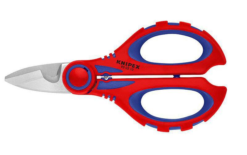 Knipex Elektrikerschere glasfaser. 190 mm mit Mehrkomponenten-Hüllen