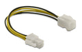 P4 4Pin Stecker auf 4Pin Buchse Kabel, 15cm Verlängerungskabel