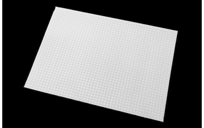 RC4WD CCHand Diamond Plate Aluminum Massstab 1:10