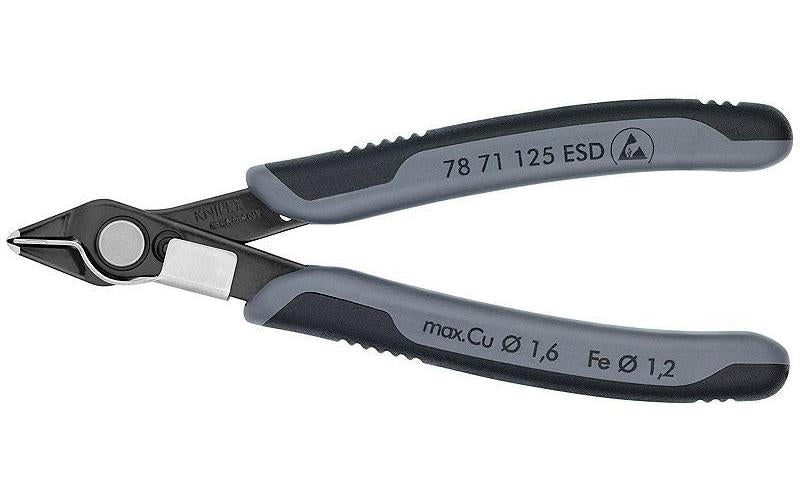 Knipex Electronic Super Knips ESD 125 mm brüniert