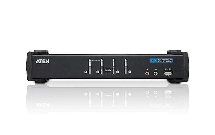 Aten CS1764A: DVI KVM Switch, 4Port