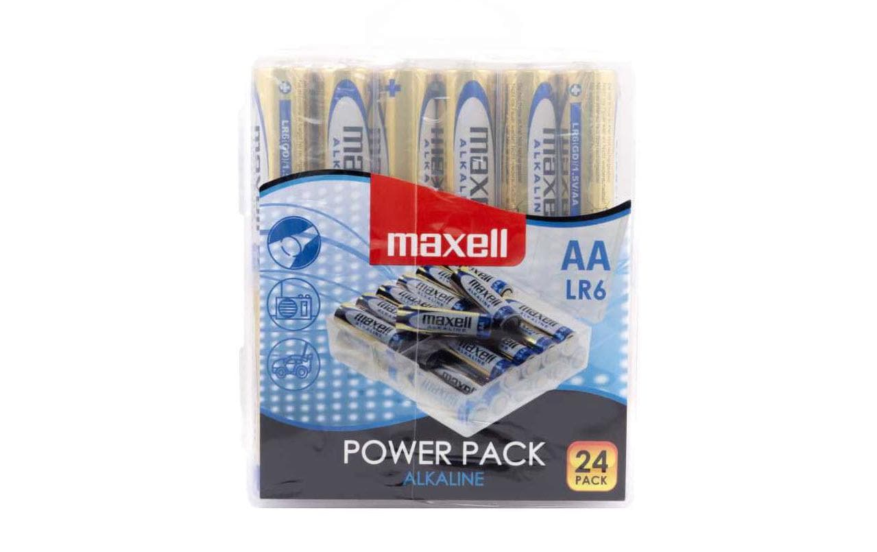 Maxell Batterie AA 24er Pack vergl. LR06,