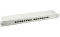 equip 19" Patchpanel: 16 Port, 1HE, grau Cat.5e, zu 19" Serverschrank