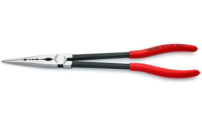 Knipex Montierzange schw.-atrament. 280mm gerade Backen