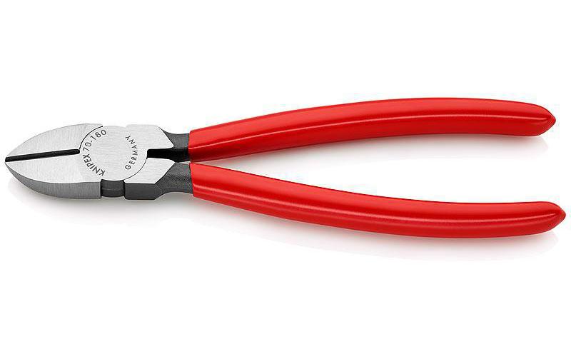 Knipex Seitenschneider sz atram. 180 mm Kunststoff überzogen