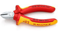 Knipex Seitenschneider verchromt 125 mm 1000V