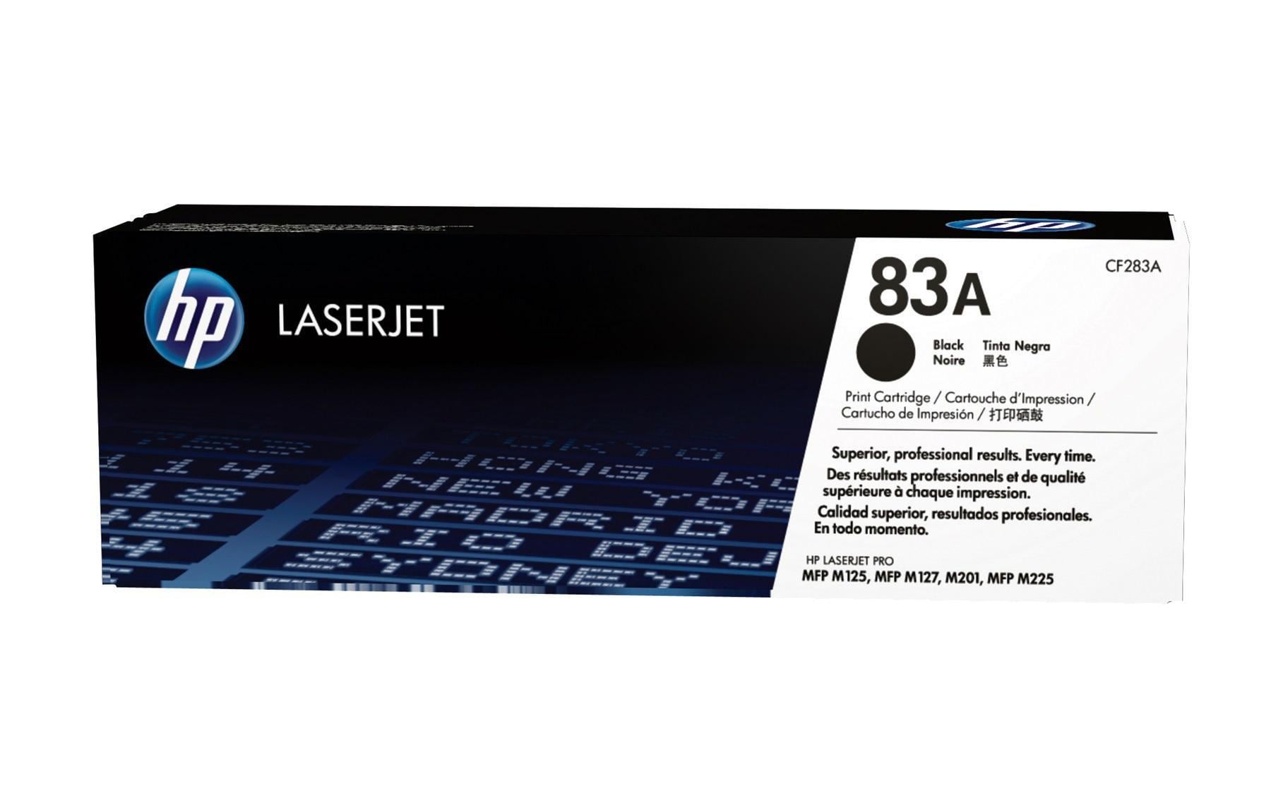 HP Toner 83A - Black (CF283A) Seitenkapazität ~ 1'500 Seiten