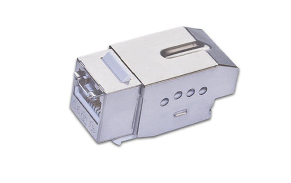 Wirewin Keystone Modul, Cat.6,abschliessbar 50er Pack, 1Gbps RJ-45, geschirmt, toolless