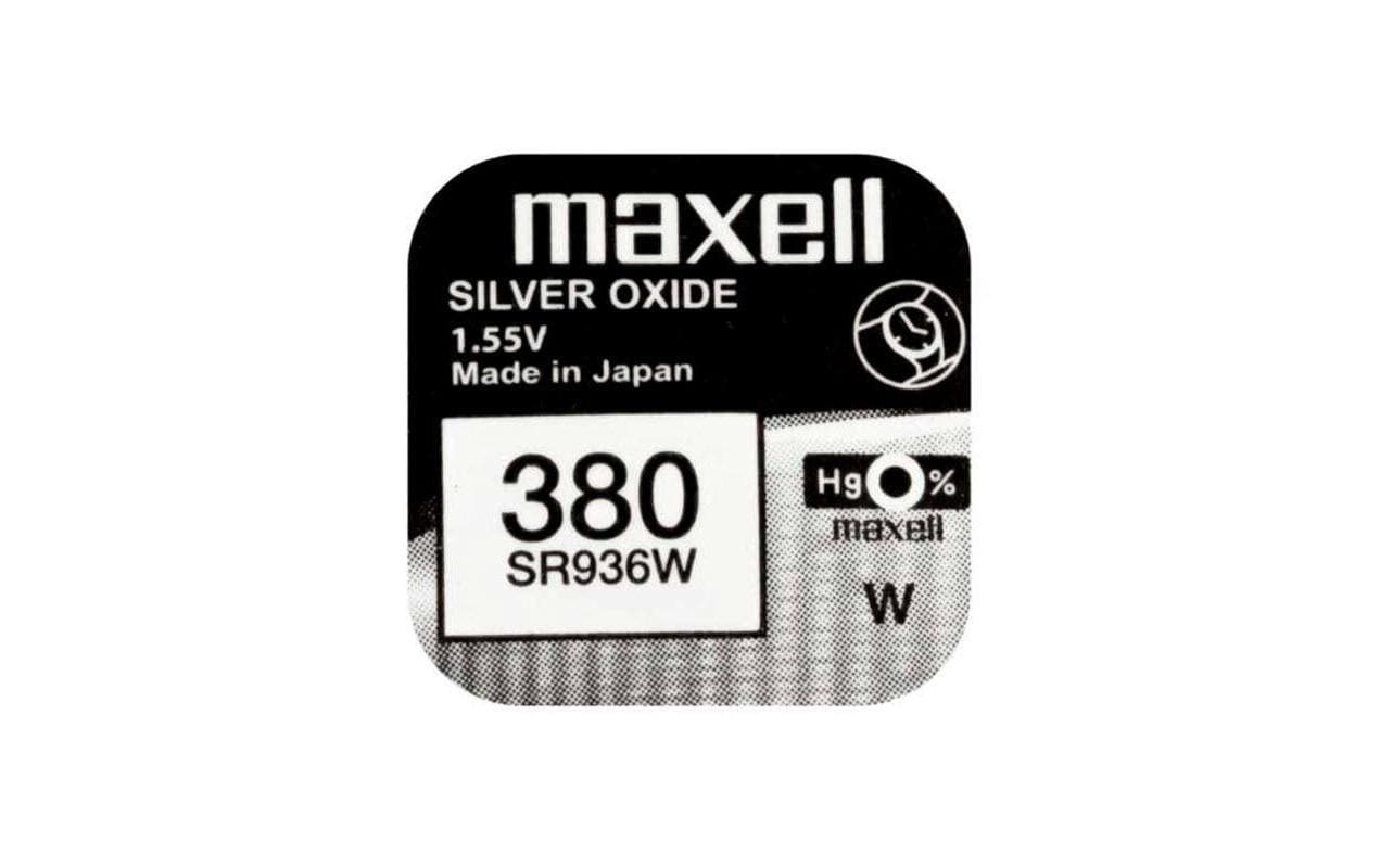 Maxell  Knopfzelle SR936W, 10er Pack vergl. V380