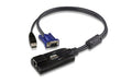 Aten KA7570: VGA-auf-KVM-Adapterkabel (Kat. 5e/6) mit USB-Steckern, bis 40m