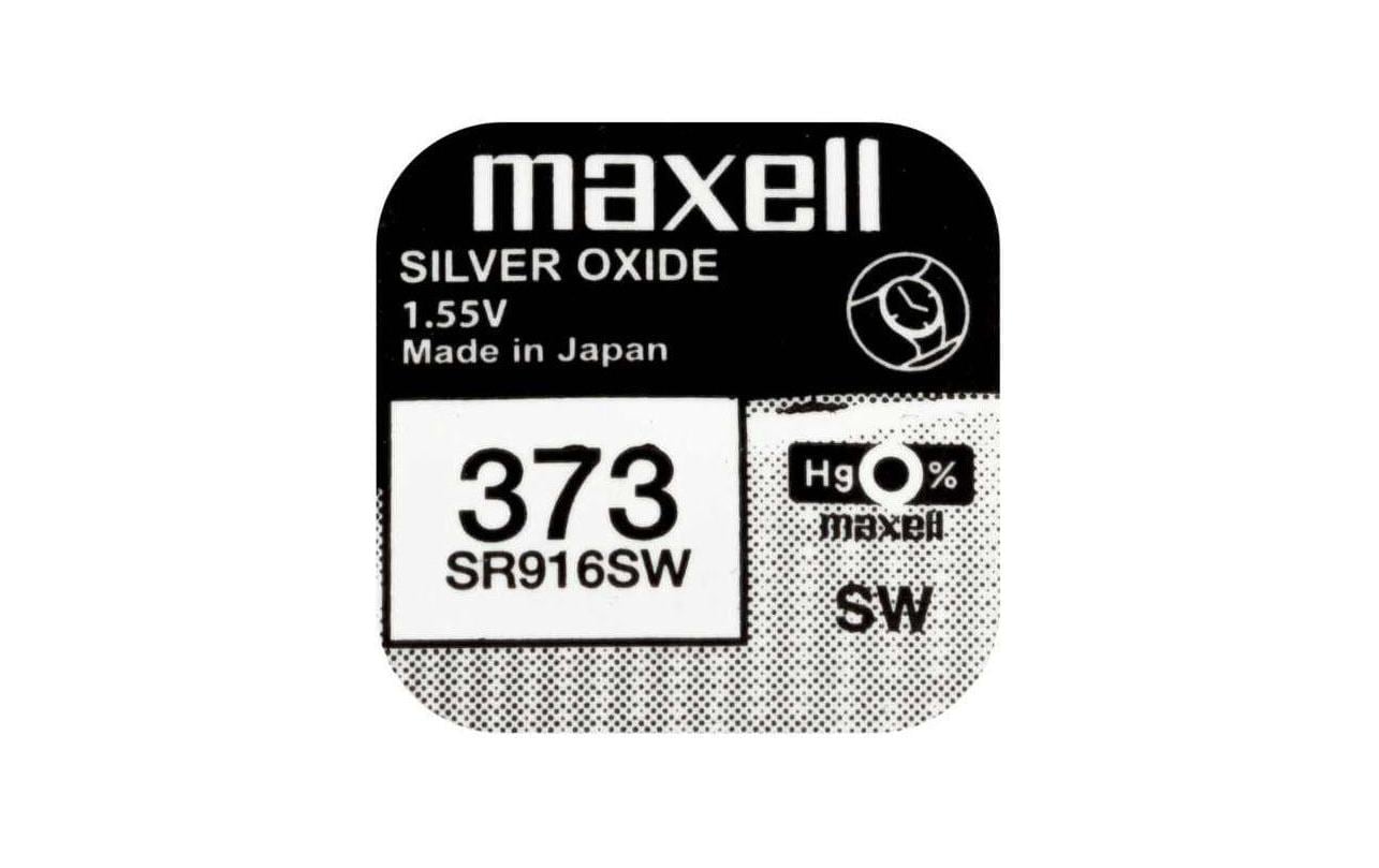 Maxell  Knopfzelle SR916SW, 10er Pack vergl. V373
