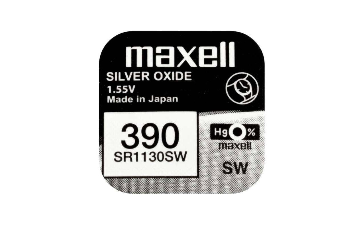 Maxell  Knopfzelle SR1130SW, 10er Pack vergl. V390