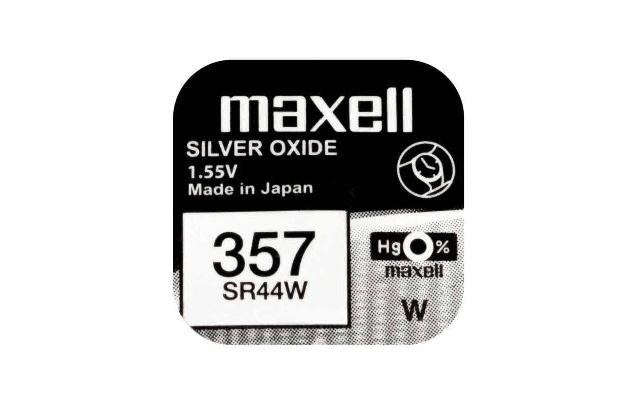 Maxell  Knopfzelle SR44W, 10er Pack vergl. V357