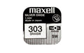 Maxell  Knopfzelle SR44SW, 10er Pack vergl. V303