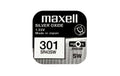 Maxell  Knopfzelle SR43SW, 10er Pack vergl. V301