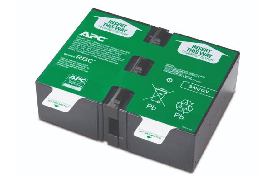 APC USV Ersatzbatterie APCRBC124 passend zu APC USV-Geräten