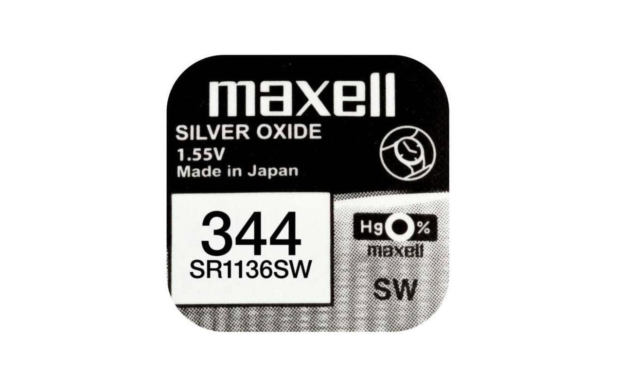 Maxell  Knopfzelle SR1136SW, 10er Pack vergl. V344