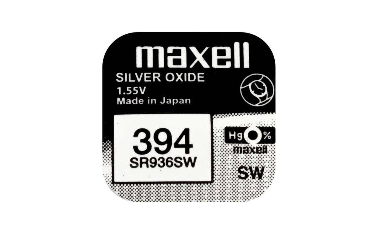 Maxell  Knopfzelle SR936SW, 10er Pack vergl. V394