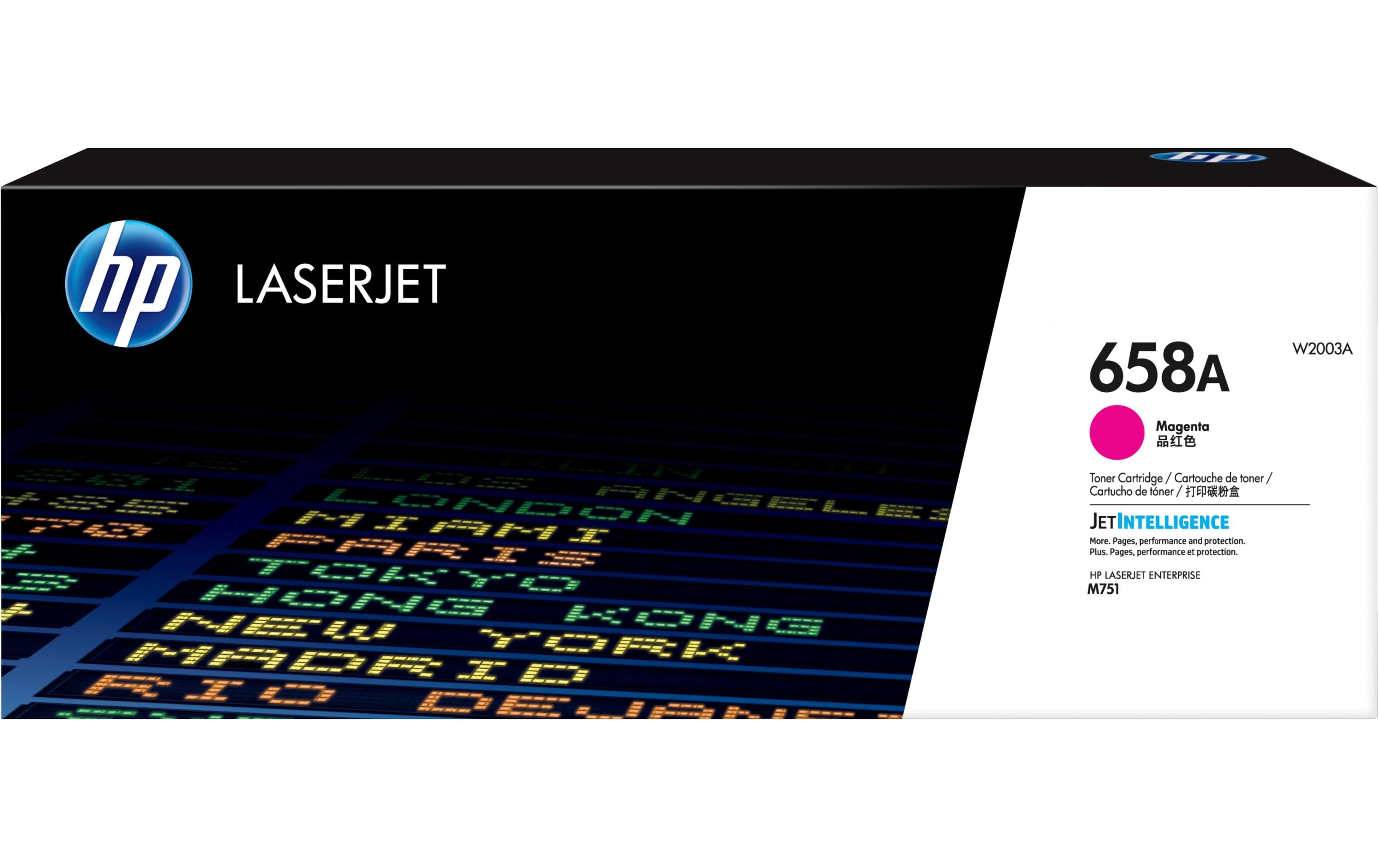 HP Toner 658A - Magenta (W2003A) Seitenkapazität ~ 6'000 Seiten