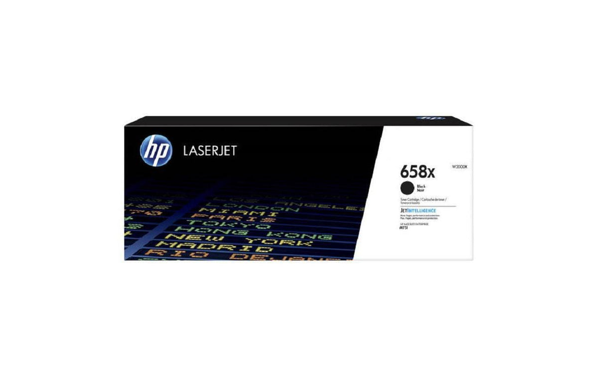 HP Toner 658X - Black (W2000X) Seitenkapazität ~ 33'000 Seiten