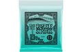 Ernie Ball 2326 Ukulele Strings Ukulelen Saitensatz, Black, Ball End, 28-28