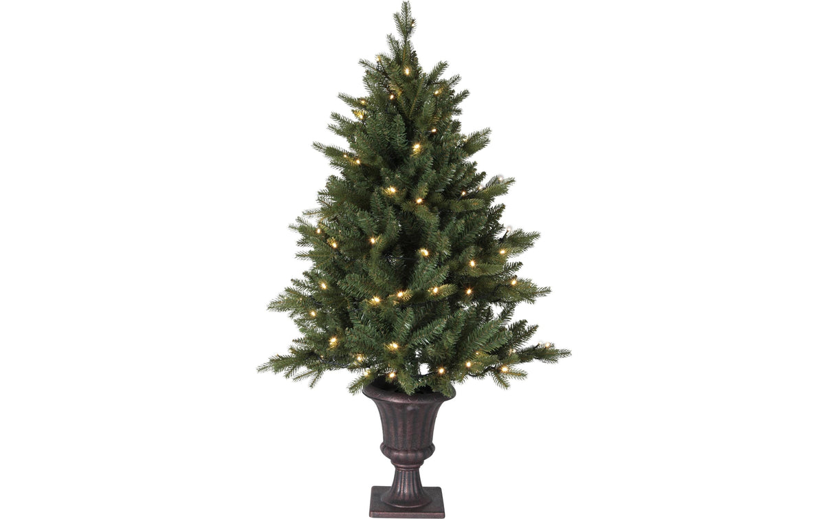 Star Trading LED Weihnachtsbaum 120cm Byske, HxB: 120x80cm, 80LED
