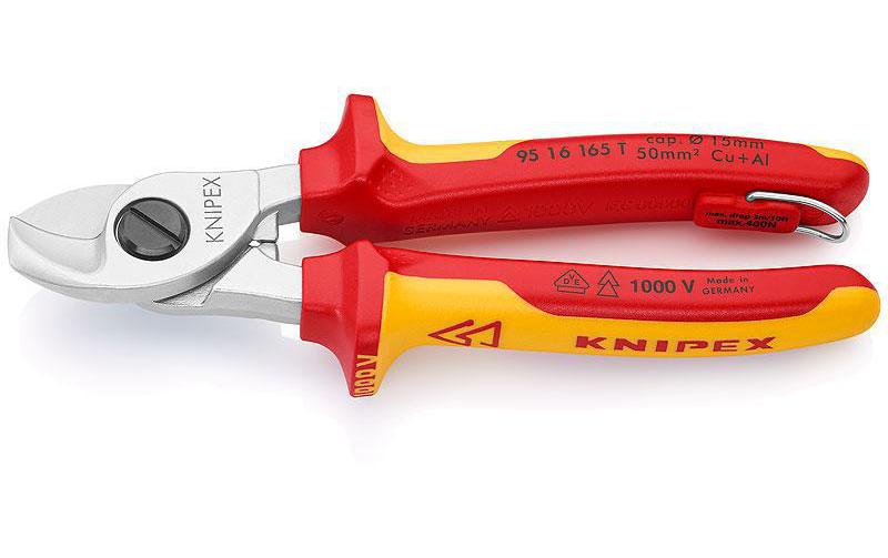 Knipex Kabelschere 165 mm mit Öse