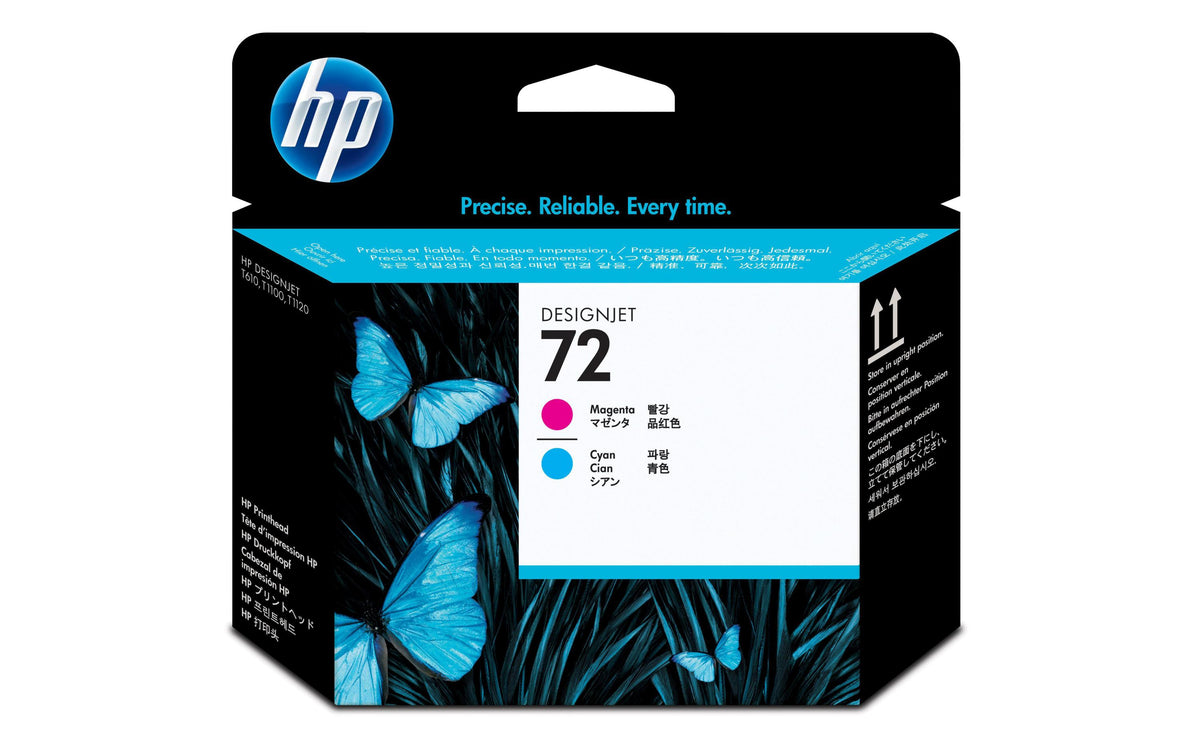 HP Druckkopf Nr.72 - Magenta+Cyan (C9383A) zu DesignJet T1100