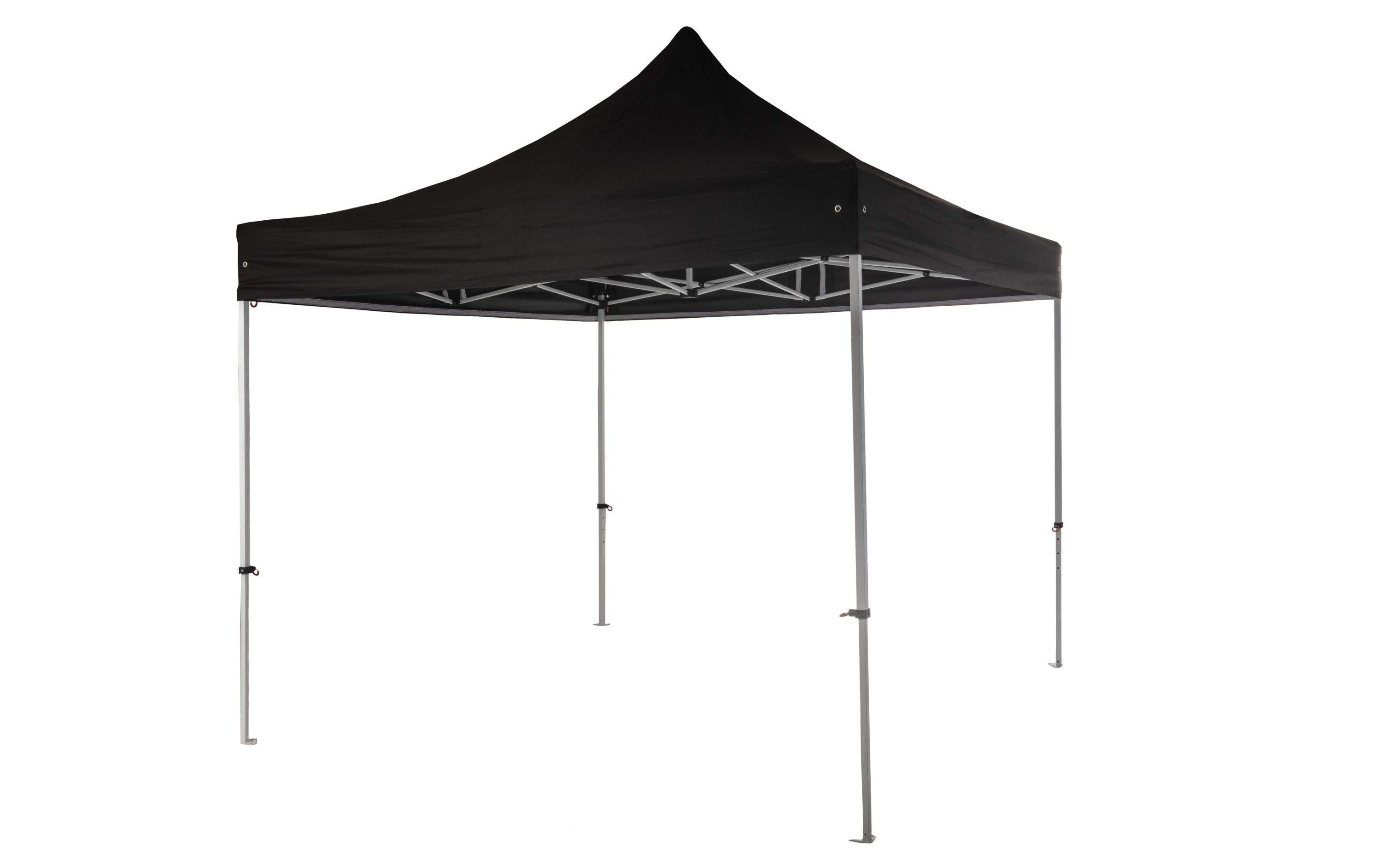 COCON Pavillon faltbar deluxe 3 x 3 m mit Tasche, schwarz