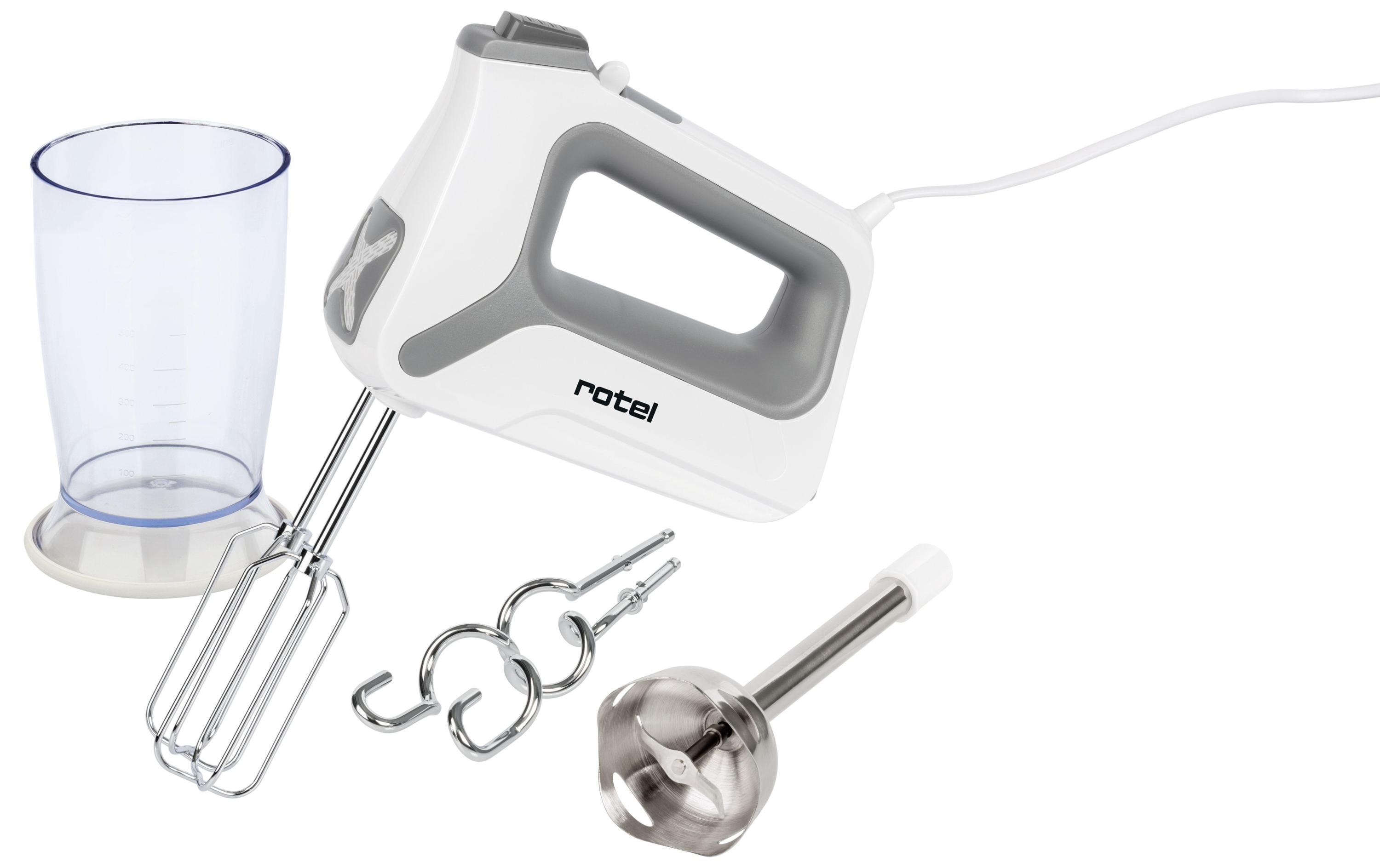 Rotel Handmixer U3774CH 4000 Watt, 4 Stufen,