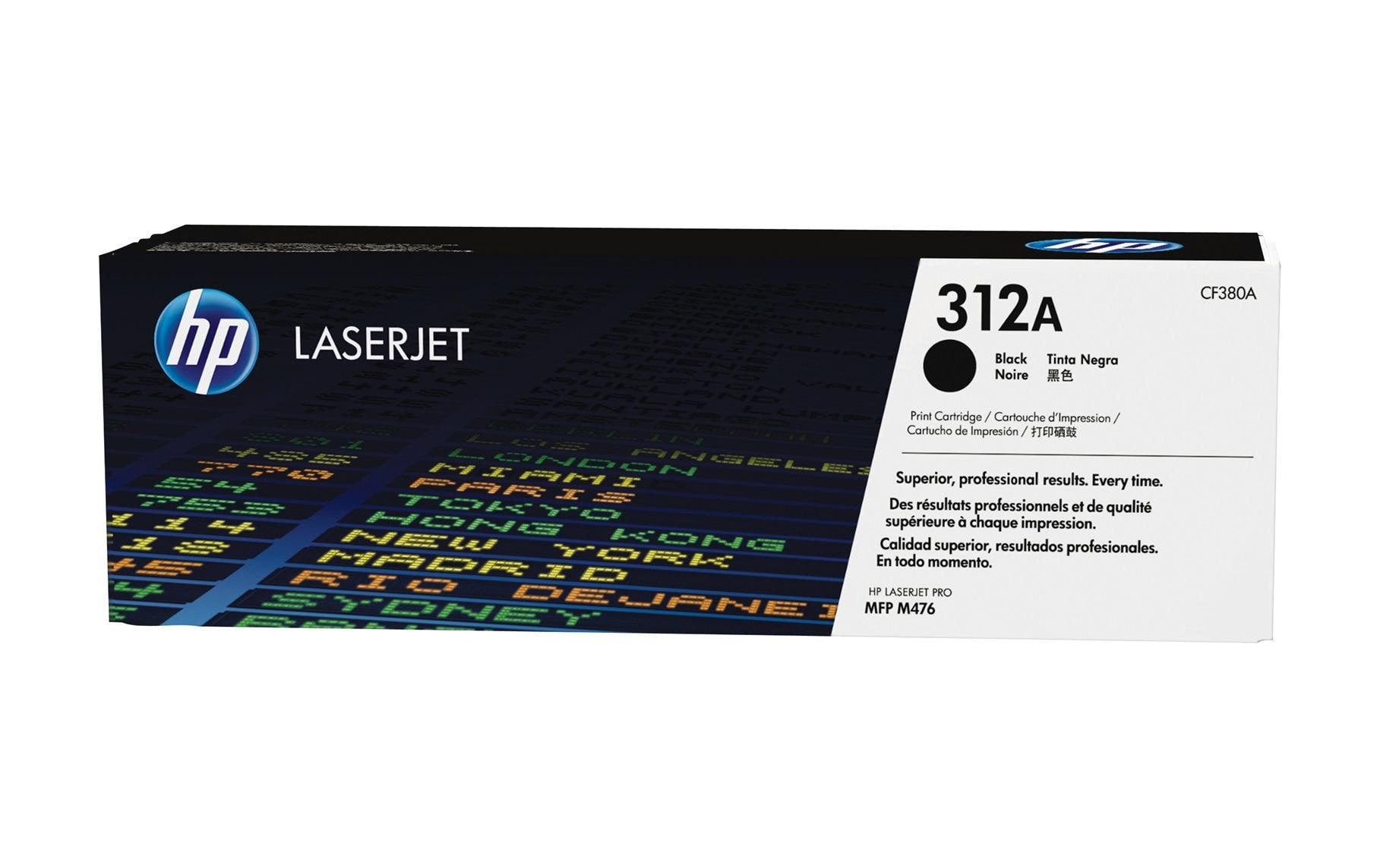 HP Toner 312A - Black (CF380A) Seitenkapazität ~ 2'400 Seiten