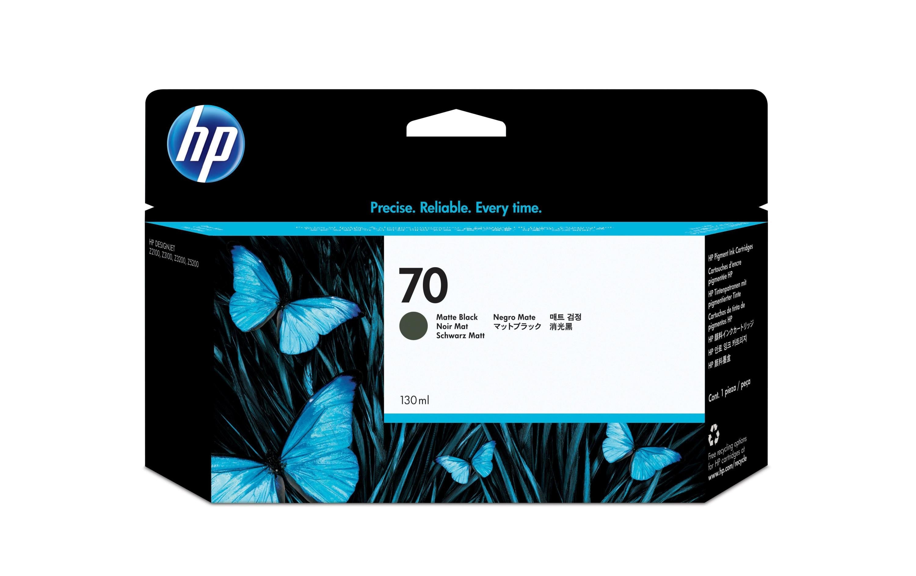 HP Tinte Nr. 70 - Matte Black (C9448A) Tintenvolumen 130ml