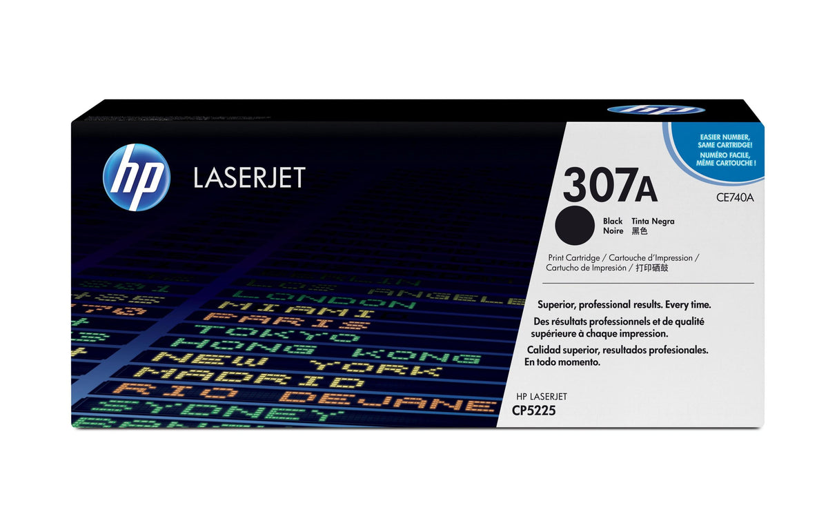 HP Toner 307A - Black (CE740A) Seitenkapazität ~ 7'000 Seiten
