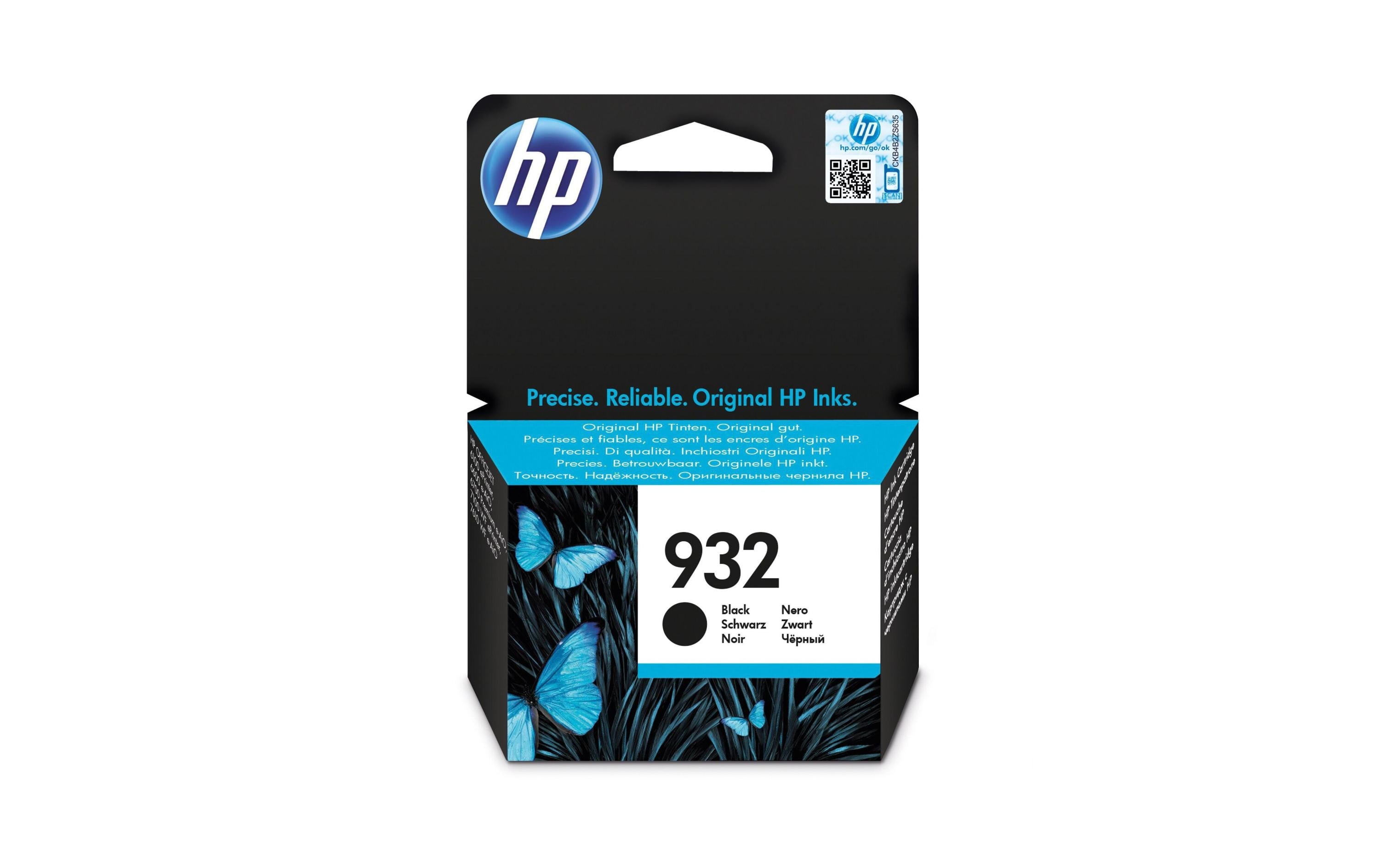 HP Tinte Nr. 932 - Black (CN057AE) Seitenkapazität ~ 400 Seiten