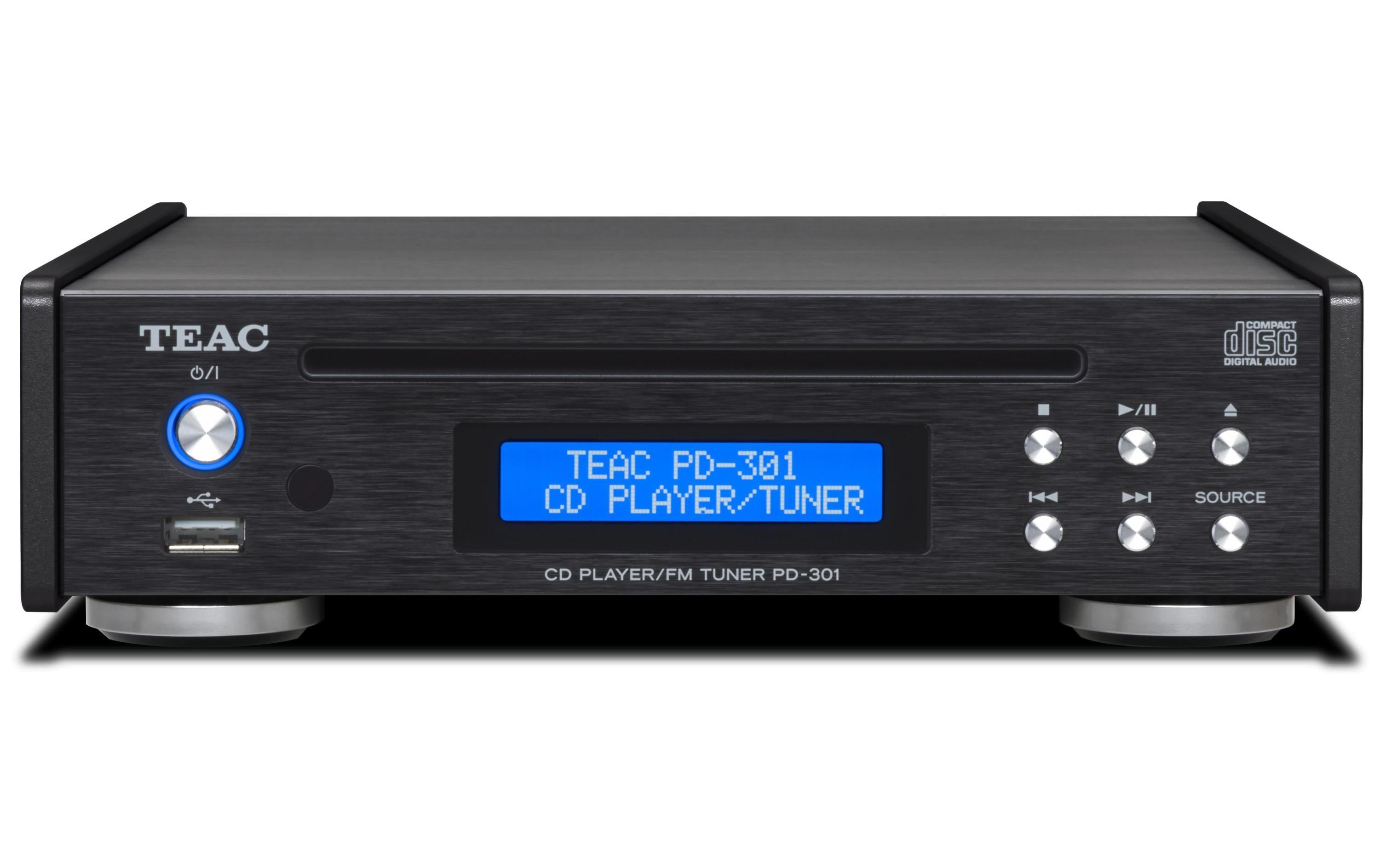 TEAC PD-301DAB-X/B TEAC CD-Spieler/DAB/FM Tuner / Schwarz