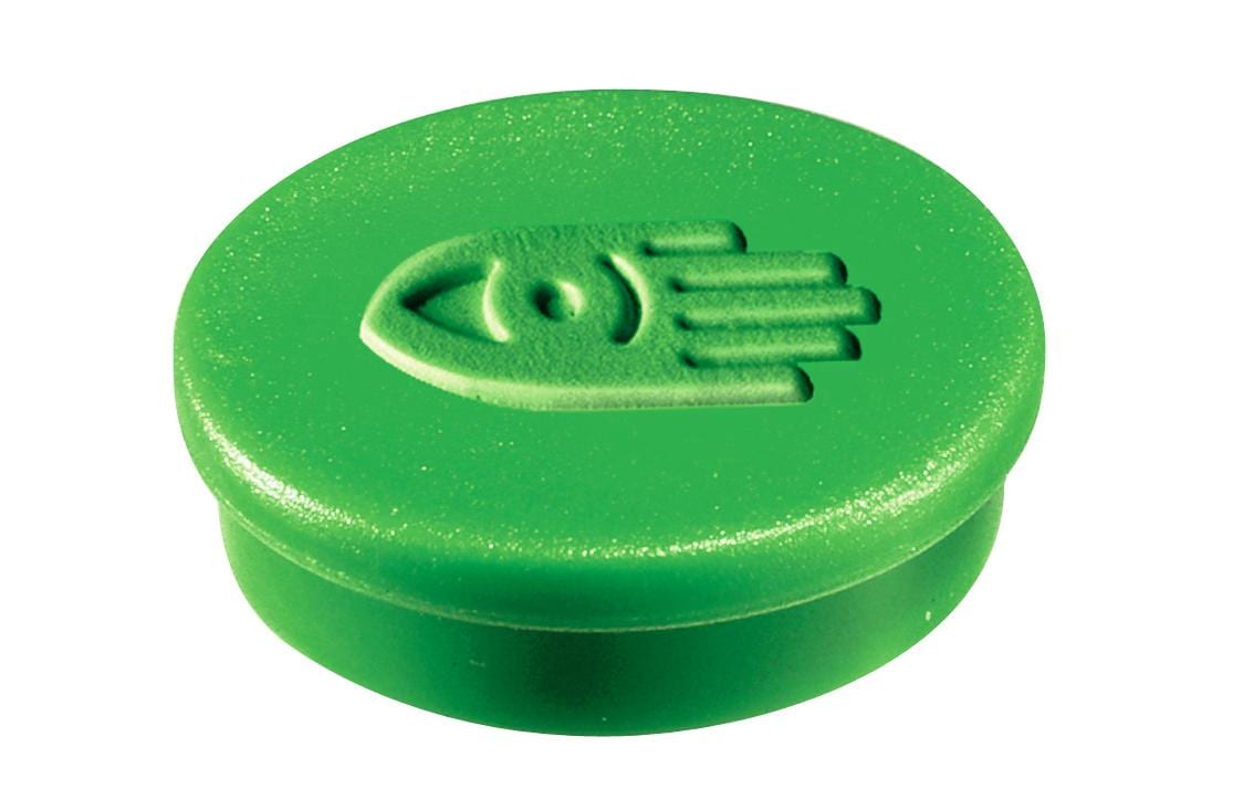 Legamaster Haftmagnete 30mm grün 10 Stk. Haftkraft ca. 850g