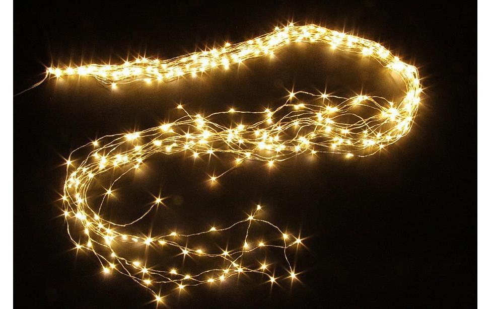Dameco LED-Angel Hair, 288 LED 288x LED, 200cm warm white