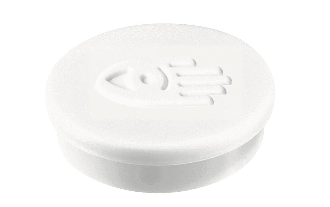 Legamaster Haftmagnete 30mm weiss 10 Stk. Haftkraft ca. 850g