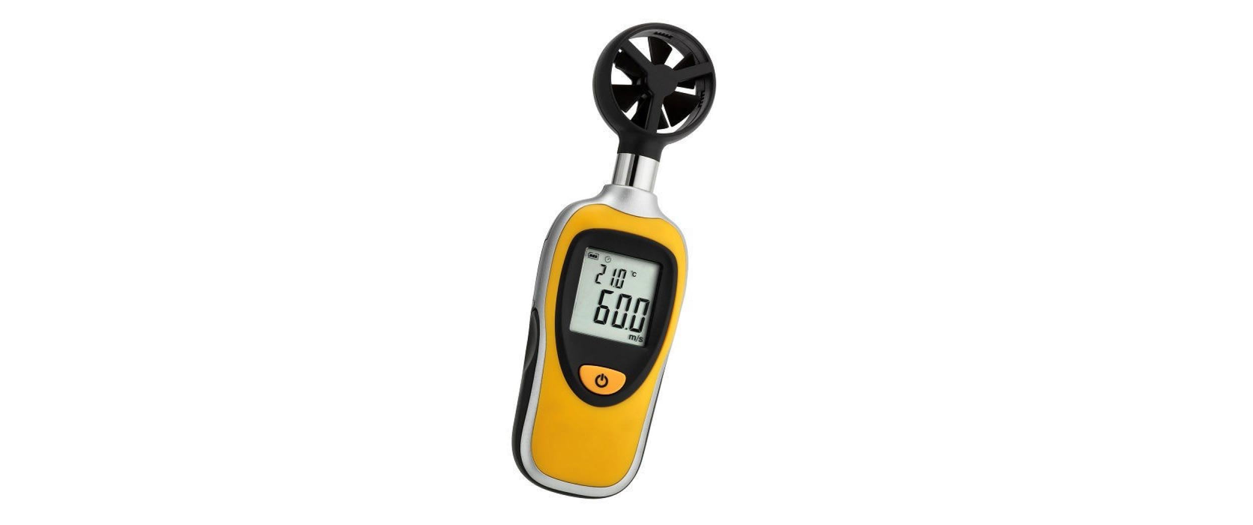TFA Hand-Windmesser MT905C mph oder kn, km/h oder m/s