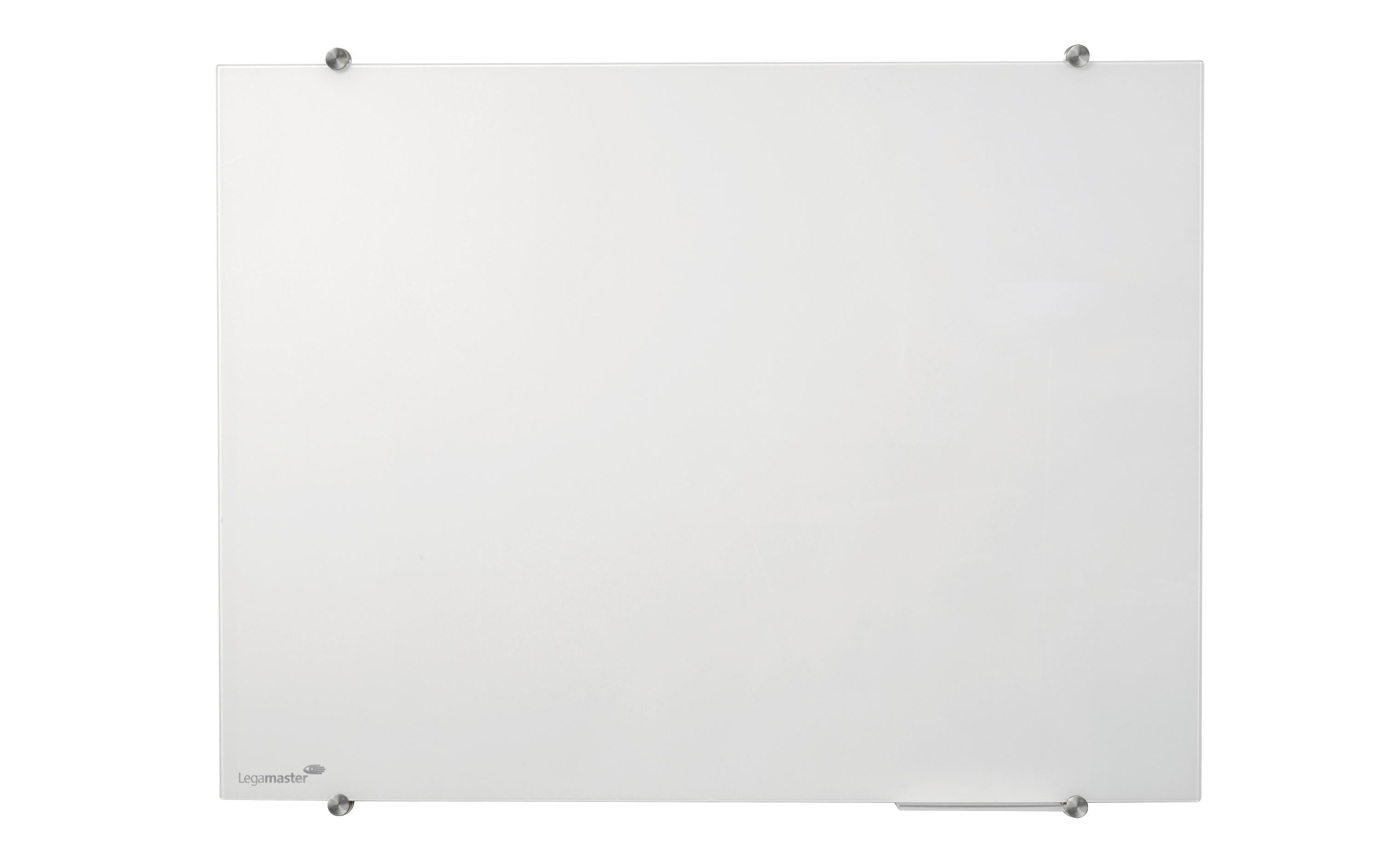Legamaster Glasboard Colour weiss 90x120 Gehärtetes 4mm Sicherheitsglas, magnetisch