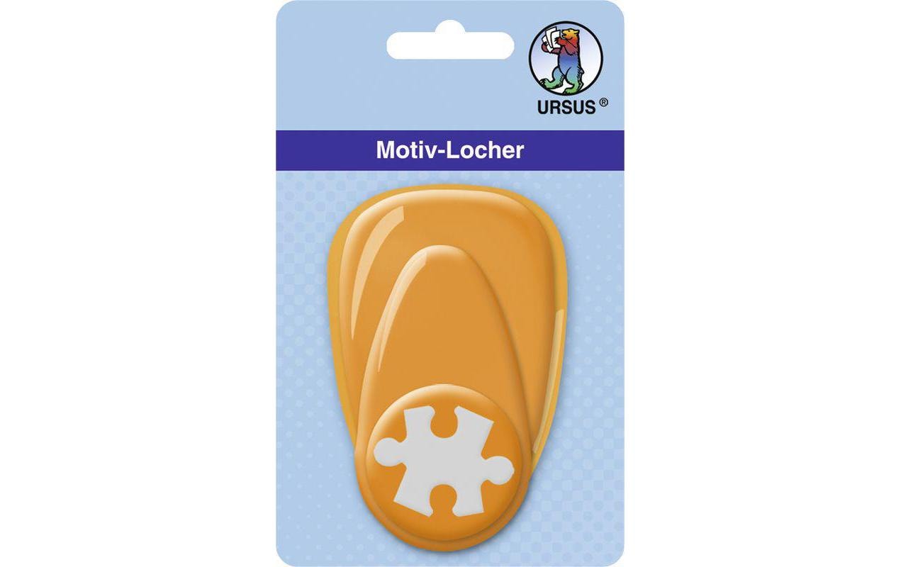 URSUS Motiv-Locher Mittel, Puzzle ca. 2.5 cm, mit Auffangbehälter