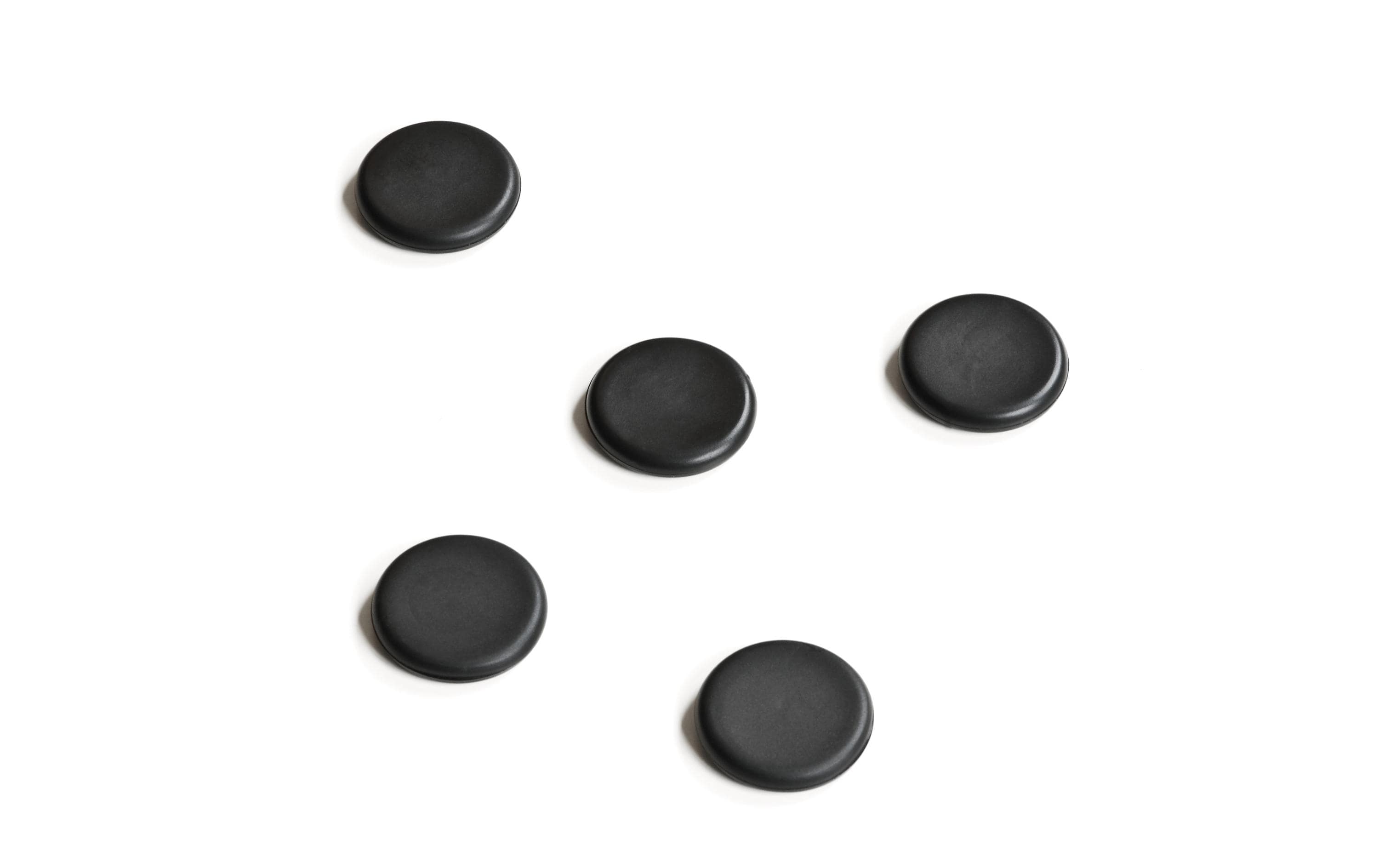 Legamaster Haftmagnete für Glasboard 10mm, 5 Stk. Schwarz