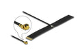 Delock LPWAN Antenne, FPC, 15cm, 1.13 MHF I Stecker, Klebemontage, 0.38 dBi