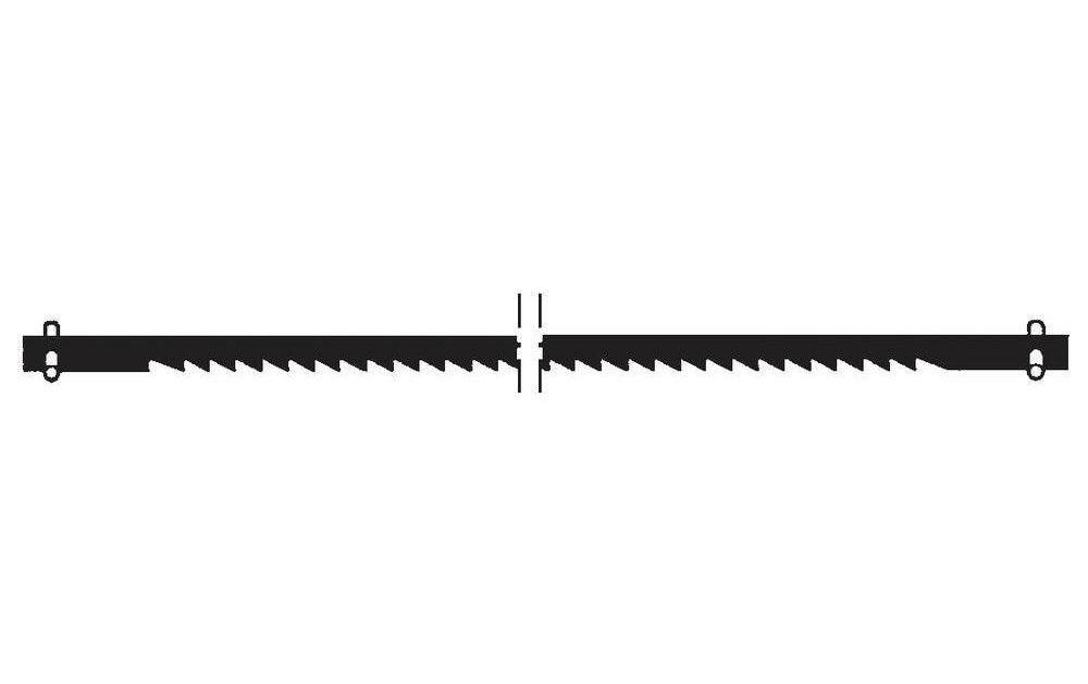 Proxxon Sägeblatt grob verzahnt 12 Blätter zu DSH, 10 Z auf 25 mm