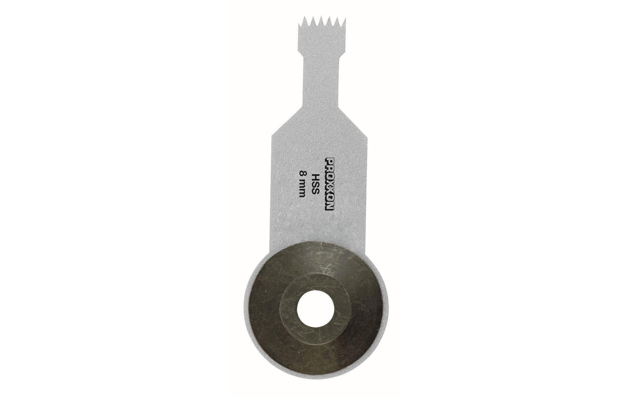 Proxxon Eintauchsägeblatt HSS 8 mm für OZI Für exakte Vierkant-Ausbrüche