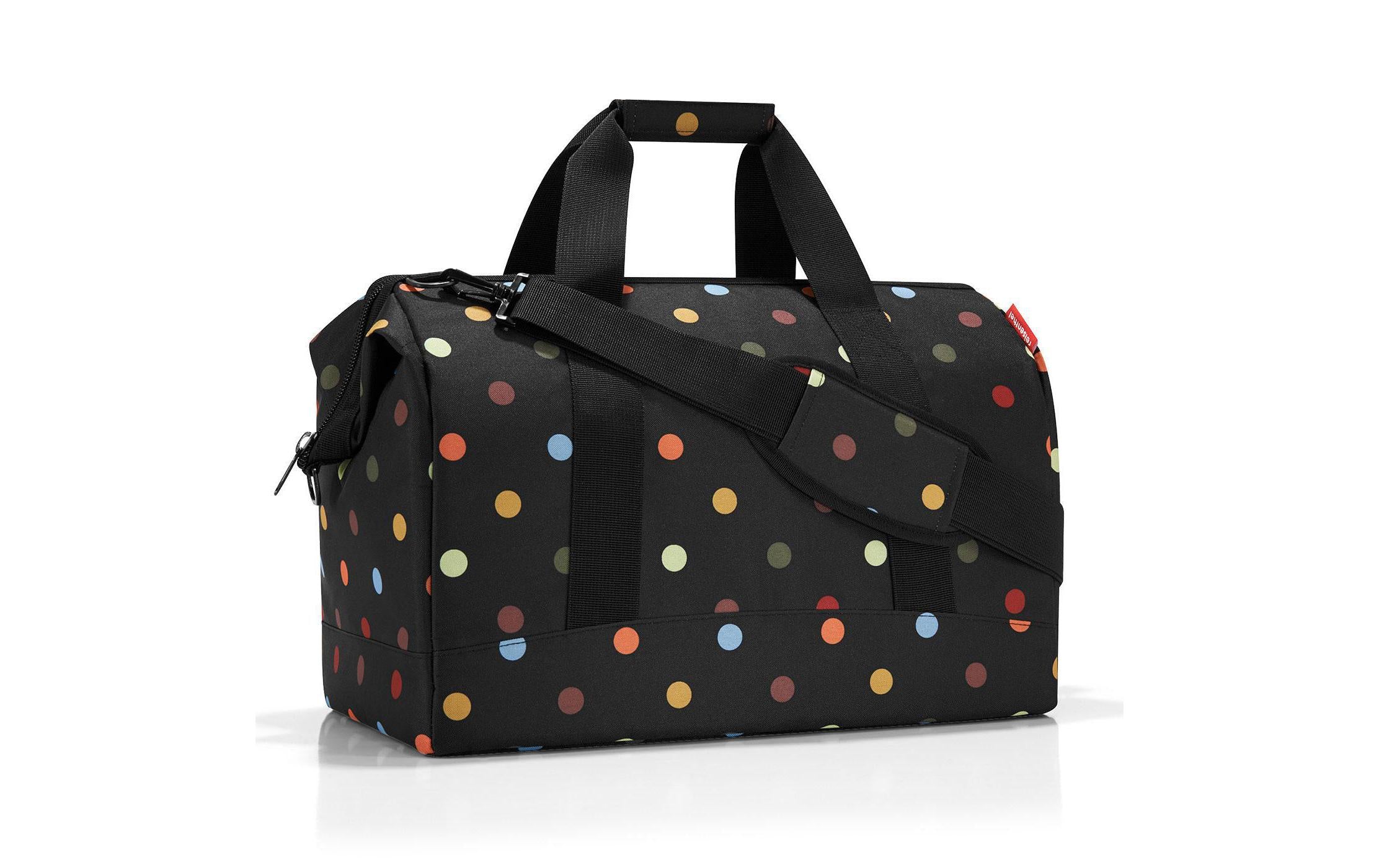 Reisenthel Schultertasche Allrounder L 30 l dots, 48 x 39.5 x 29 cm