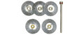 Proxxon Radbürste Edelstahl 5 Stück