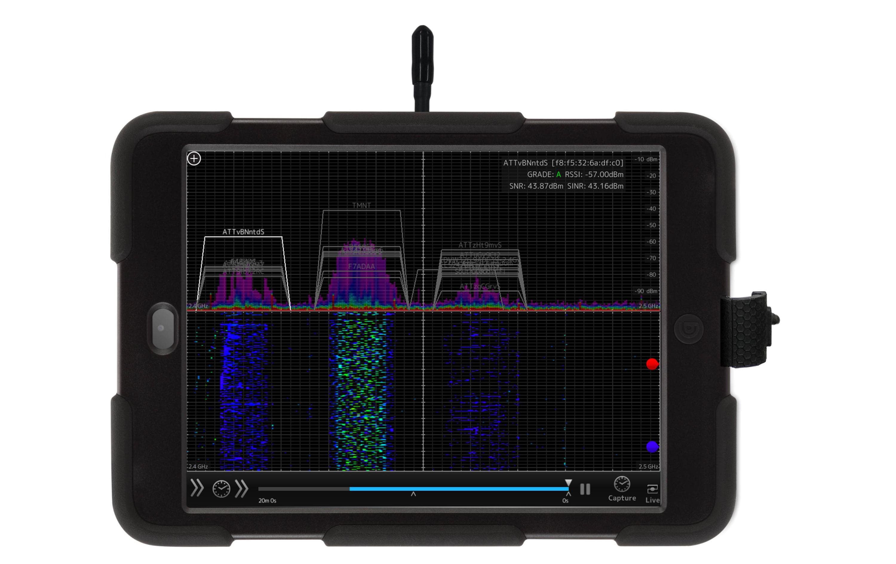 WiPry 2500x Dual Band Spectrum Analyzer