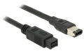 Kabel FireWire IEEE 1394B 9Pol/6Pol, 1Meter